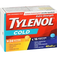 Extra Strength Cold Relief Day/Night, EZTabs