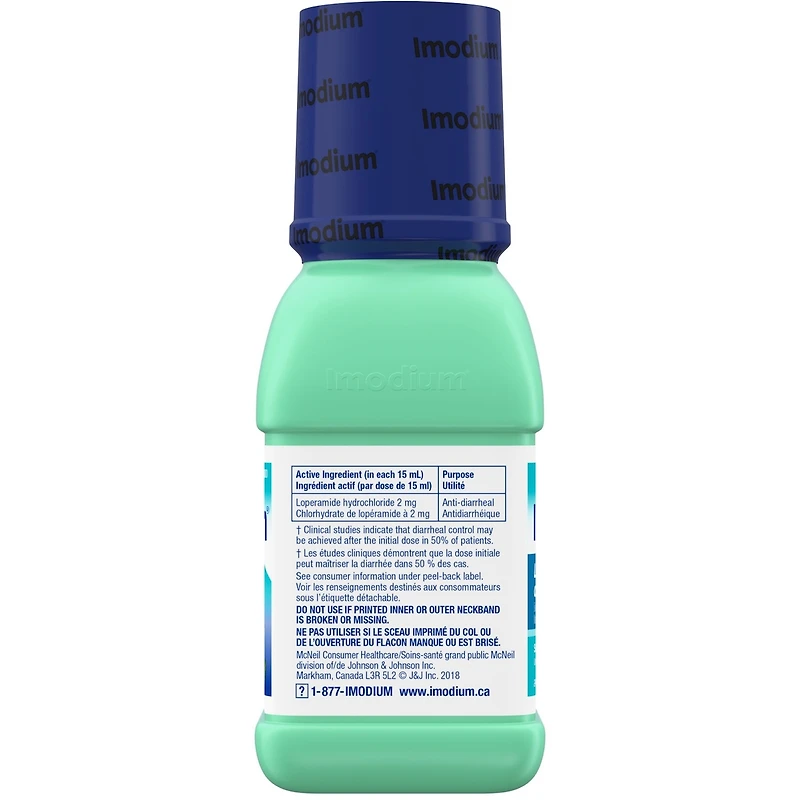 Liquide apaisant pour le soulagement de la diarrhée, Menthe 240 ml