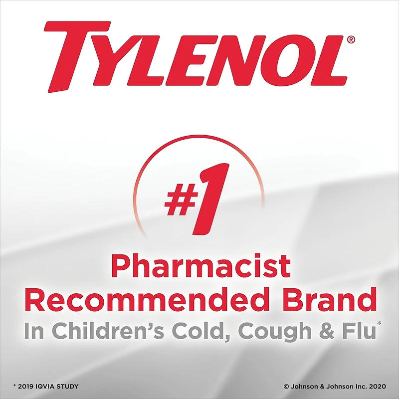 Suspension orale pour enfants, fièvre et mal de gorge, cerise