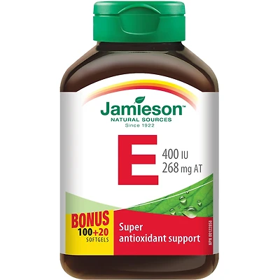 Vitamine E 400 UI/268 mg AT