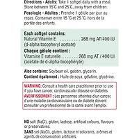 Vitamine E 400 UI/268 mg AT