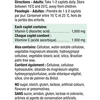Comprimés à dégagement graduel de vitamine C 1 000 mg