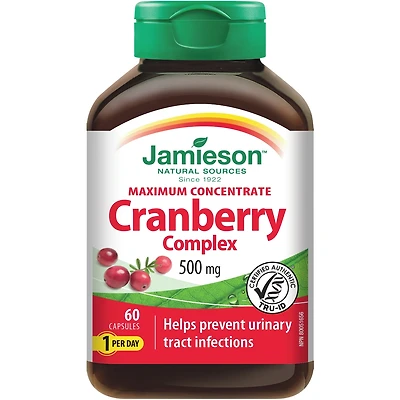 Maximum Concentrate Cranberry Complex Capsules, 500 mg