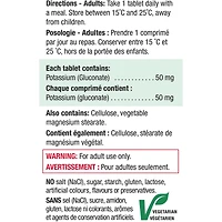 Jamieson Potassium 50 mg