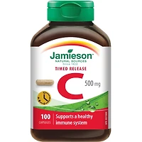 Capsules à dégagement graduel de vitamine C 500 mg