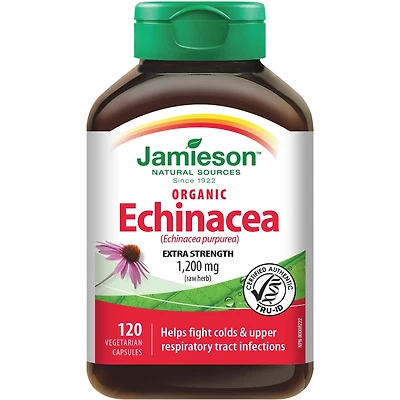 échinacée biologique à puissance élevée 1 200 mg