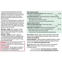 Resveratrol Red Wine Extract with Grape Seed Capsules