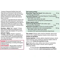 Resveratrol Red Wine Extract with Grape Seed Capsules