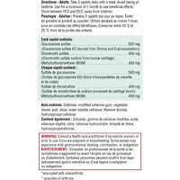 Glucosamine Chondroïtine MSM 1 300 mg