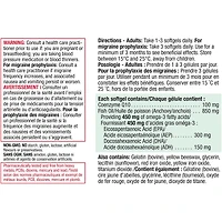 Jamieson CoQ10 100 mg avec Oméga-3 450 mg