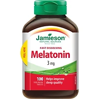 Mélatonine 3 mg Comprimés à dissolution rapide