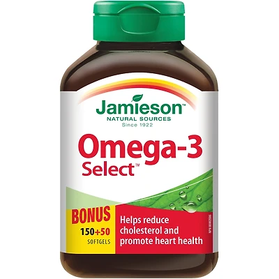 Omega-3 Select Softgels, 1,000 mg