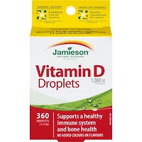 Vitamin D 1,000 IU Higher Potency Droplets