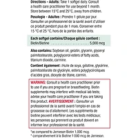 Biotine 5 000 mcg