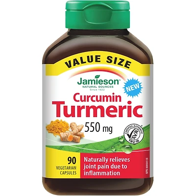 Turmeric Curcumin 550 mg Value Size