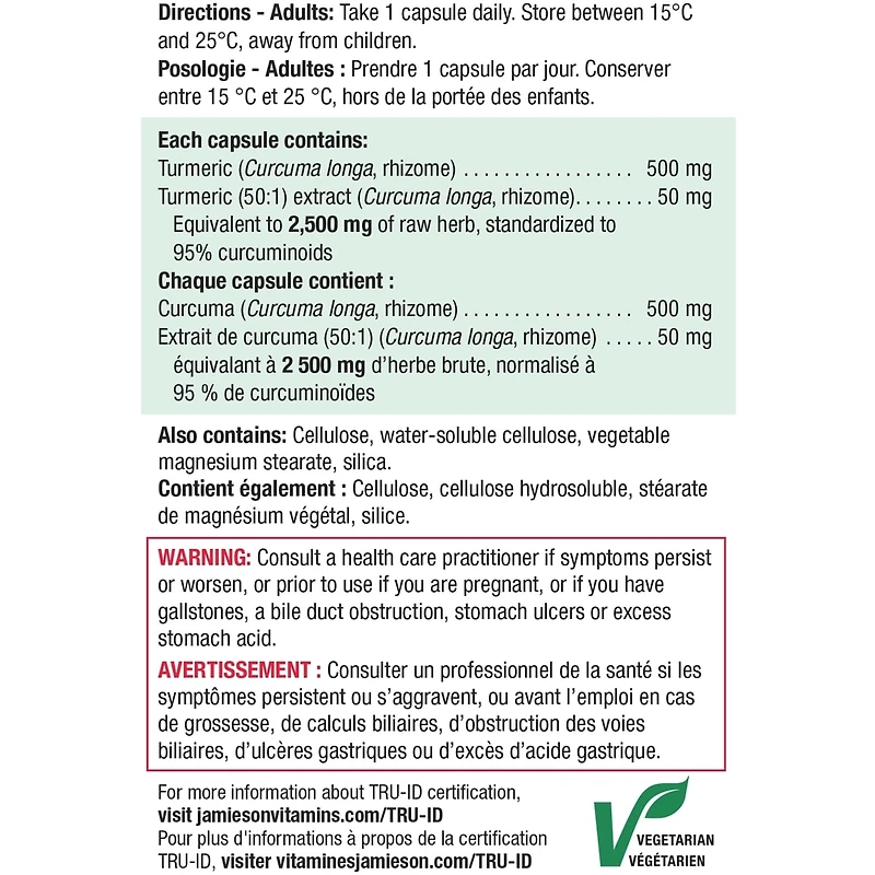 High Potency Curcumin Turmeric