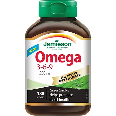 Omega 3-6-9 No Fishy Aftertaste 1,200mg