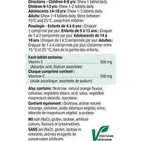 Chewable Vitamin C 500 mg - Tangy Orange Value Pack