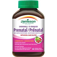 Multivitamine Prénatale à Croquer Complète à 100 %