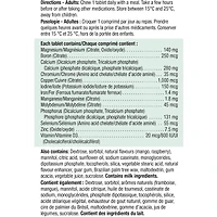 Complexe de Magnésium et de Minéraux À Croquer
