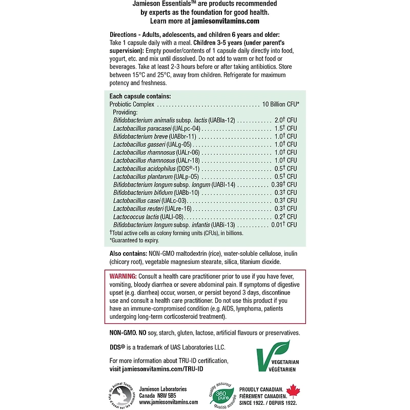 Probiotique 10 Milliards