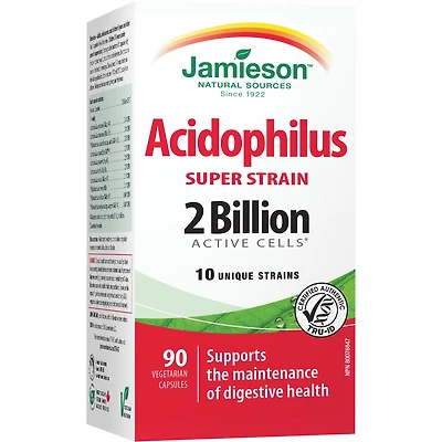 Super Strain Acidophilus - 2 Billion Active Cells