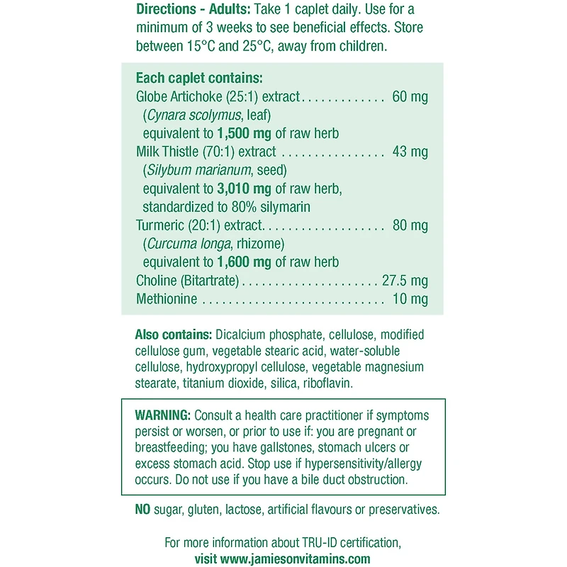 Herbal Complex Daily Liver Detox