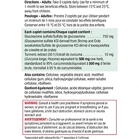 Complexe de glucosamine et de curcuma