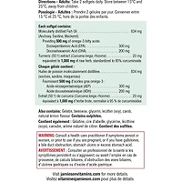 Oméga-et curcuma - Sans arrière-goût de poisson