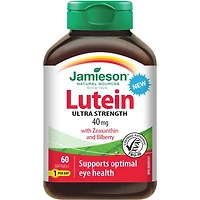 Lutéine 40 mg Avec Zéaxanthine et Myrtille