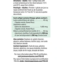 Lutéine 40 mg Avec Zéaxanthine et Myrtille
