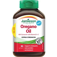 Huile d’Origan Extra Fort Avec Vitamine D + E