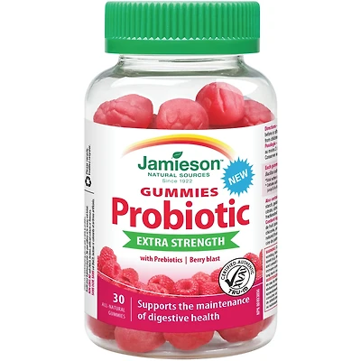 Extra Strength Probiotic Gummies with Prebiotics