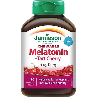 Chewable Melatonin + Tart Cherry