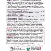 Baie de Sureau avec Échinacée et Gingembre Gummies