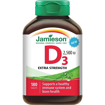 Jamieson Vitamine D3 2500 UI