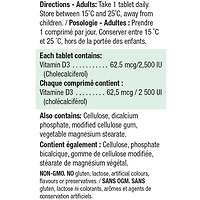 Jamieson Vitamine D3 2500 UI