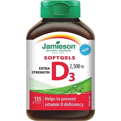 Vitamin D 2500 IU Softgel