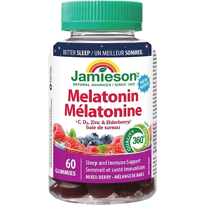 Melatonin + Immune Support Gummies