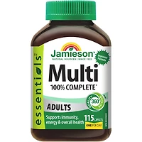 Multivitamine complète à 100 % pour adultes 115 ct