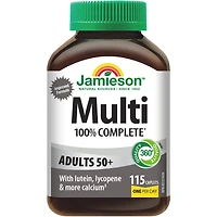 Multivitamine complète à 100 % pour adultes 50+ 115 ct