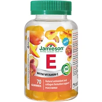 Vitamine E gummies avec Vitamine C