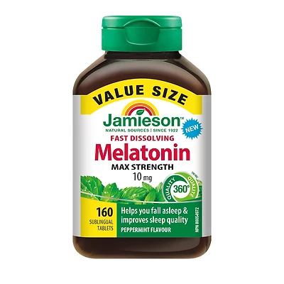 Jamieson Melatonin 10 mg, Value Size