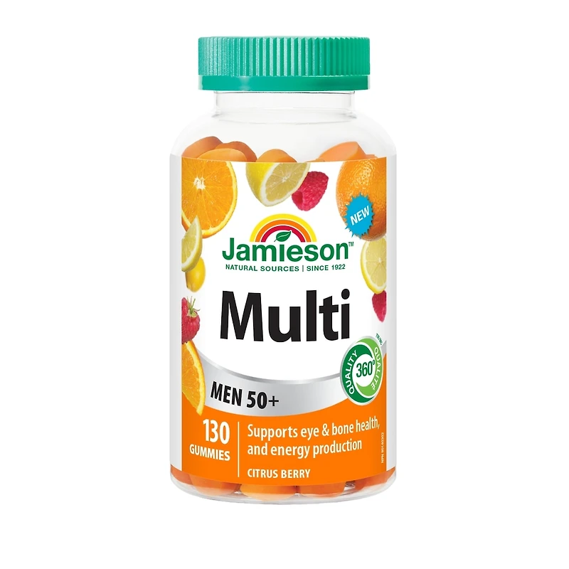 Multi Gummies pour Hommes 50+