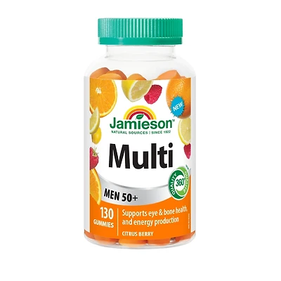 Multi Gummies pour Hommes 50+