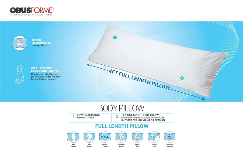 ObusForme Body Pillow