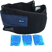 Ceinture dorsale avec compresse thermique chaude et froide
