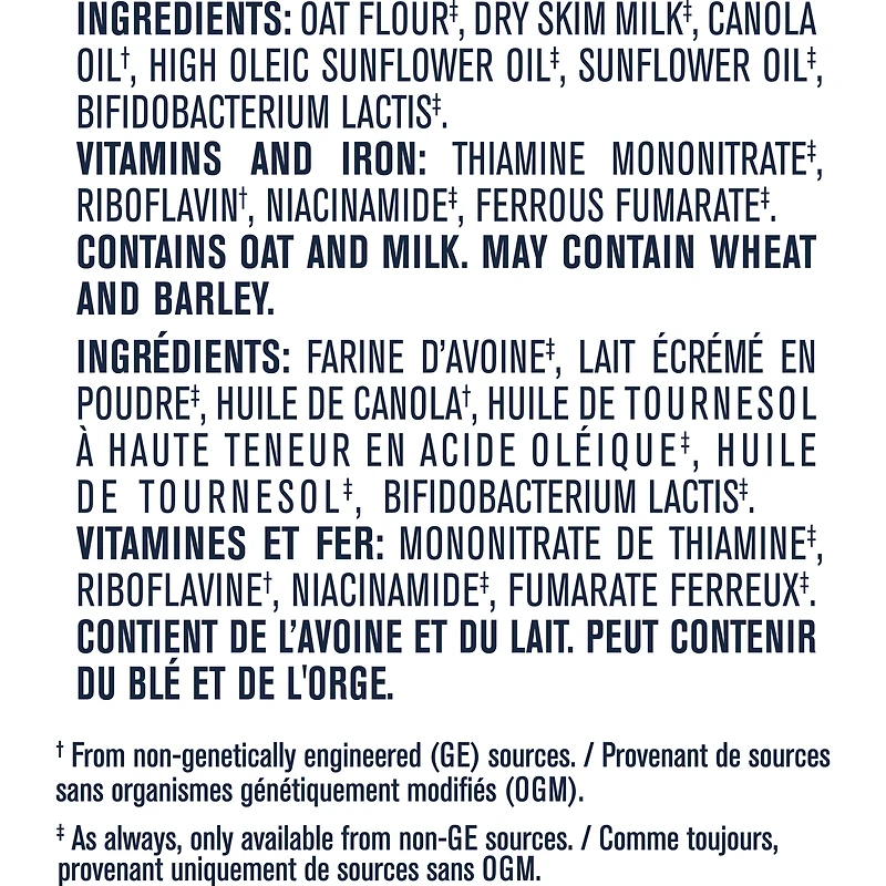 Céréales pour bébés Étape 1 d’avoine