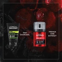 Nettoyant Pure Charcoal + Hydratant Anti-ÂgeVita Lift Kit avec Charbon + Extrait de Vigne Française