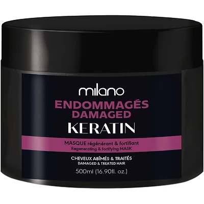 Masque Keratin Endommagés pour cheveux abîmés et traités